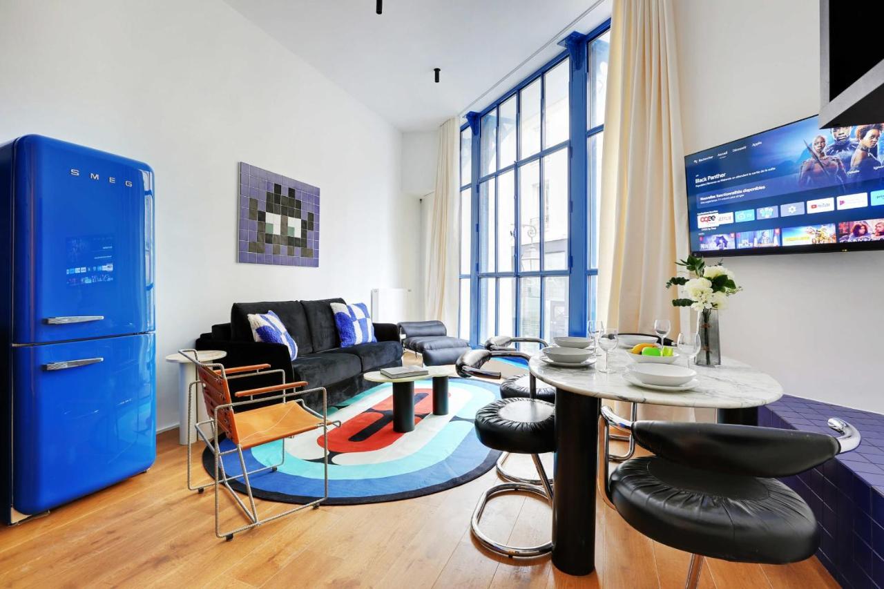 Stylish Parisian Loft 1Br6P - Sentier City Center Extérieur photo