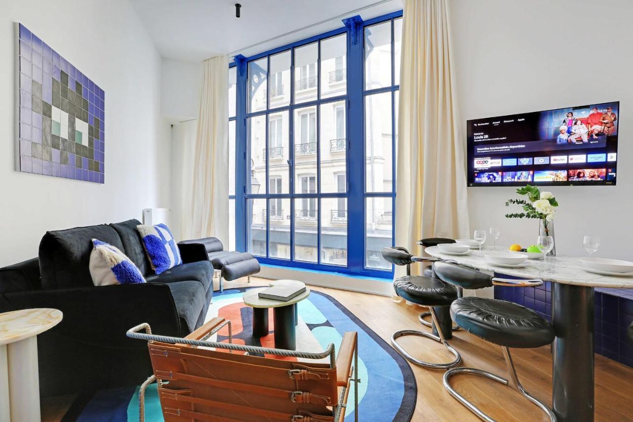 Stylish Parisian Loft 1Br6P - Sentier City Center Extérieur photo