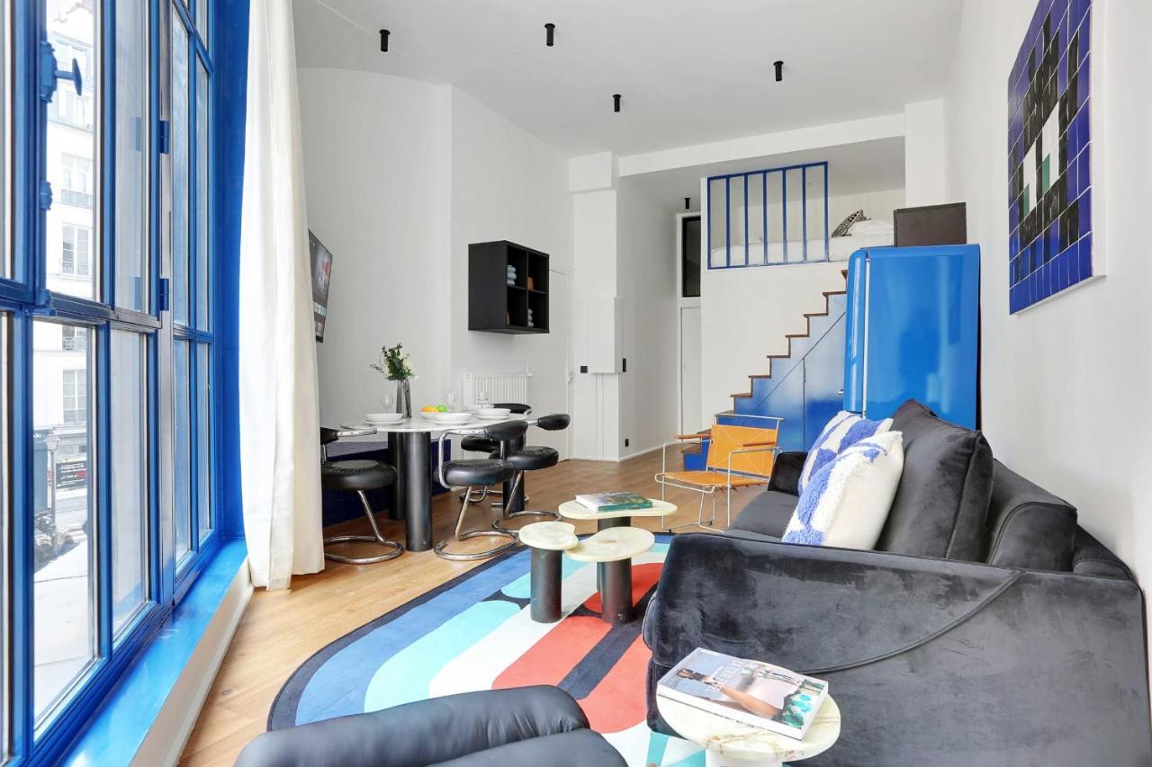 Stylish Parisian Loft 1Br6P - Sentier City Center Extérieur photo